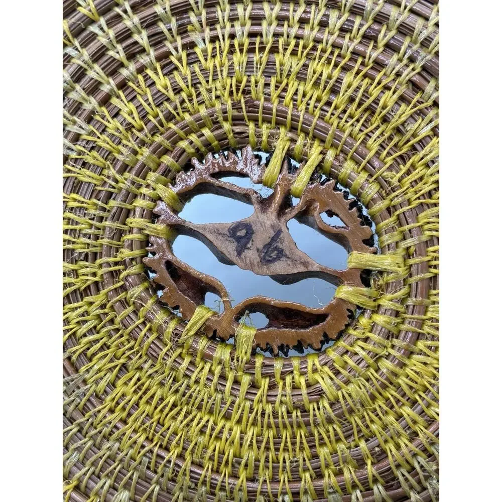 Handmade unusual handwoven